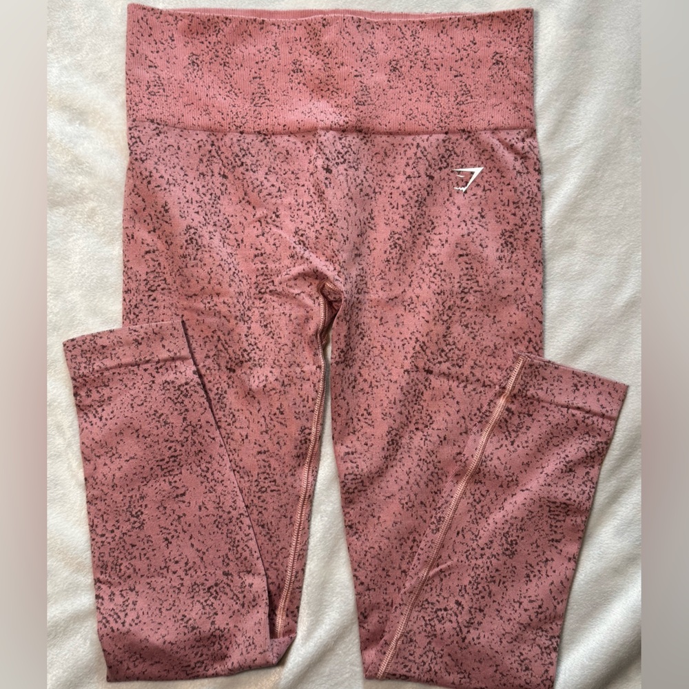 Gymshark Pink Speckled Leggings